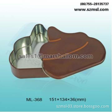 chocolate tin box, candy box , gift box, metal box